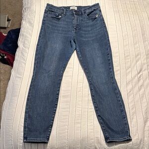 pistola dark wash jeans